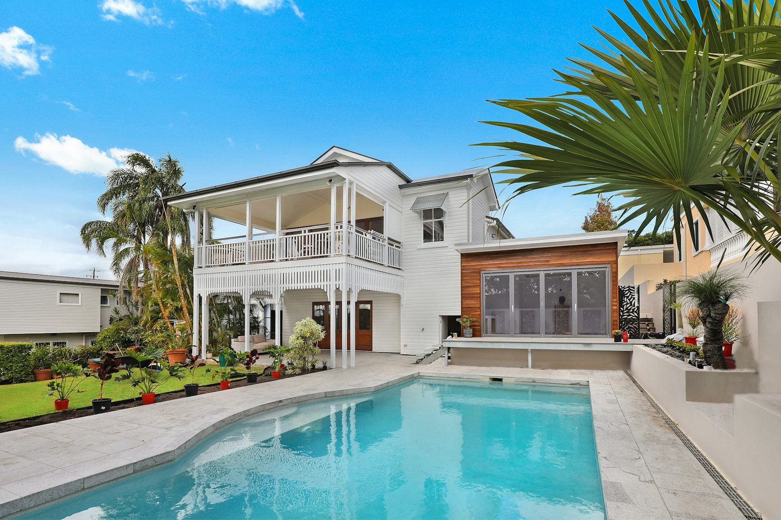 Luxury villa exterior